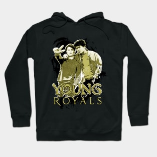 Simon and Wilhelm from the TV show - Young Royals Hoodie